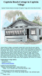 Mobile Screenshot of capitolabeachcottage.com